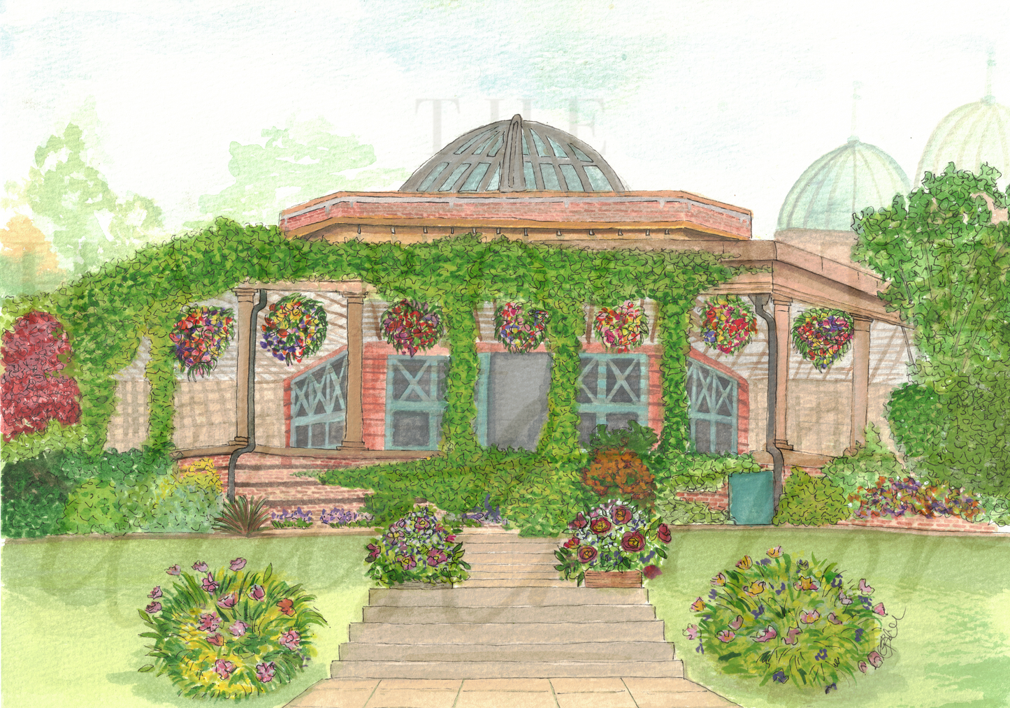 Summer Days Original Watercolour Painting